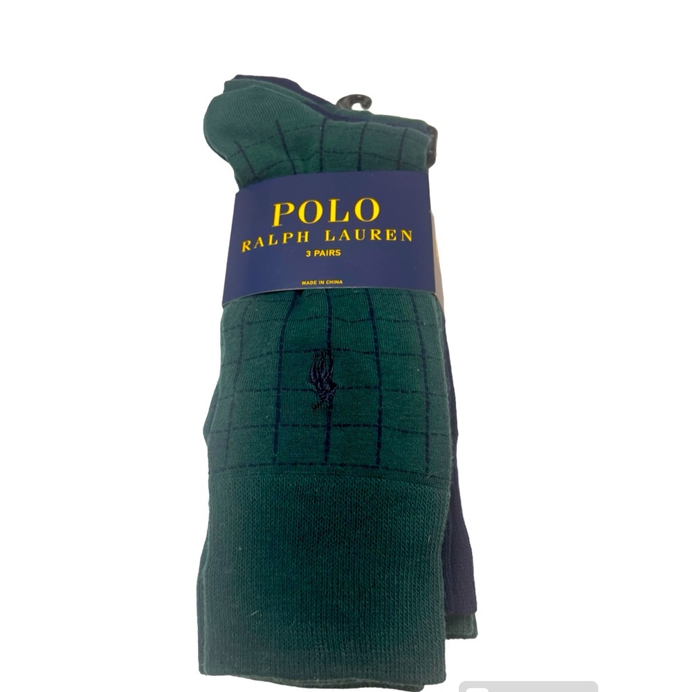 Polo Ralph Lauren Men’s Dress Socks - 3 Pairs